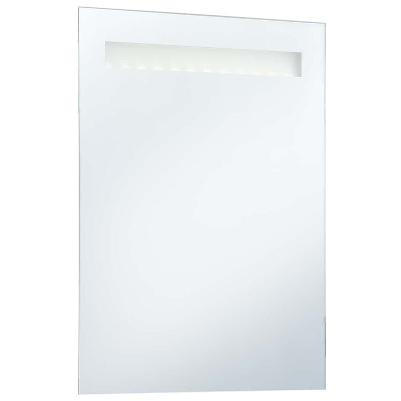 vidaXL LED-es fürdőszobai falitükör 60 x 80 cm