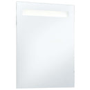 vidaXL LED-es fürdőszobai falitükör 60 x 80 cm