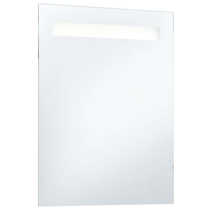 vidaXL LED-es fürdőszobai falitükör 60 x 80 cm