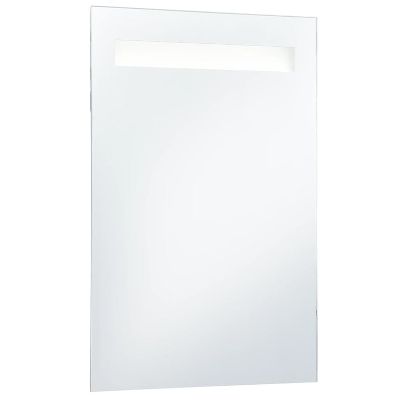 vidaXL LED-es fürdőszobai falitükör 60 x 100 cm
