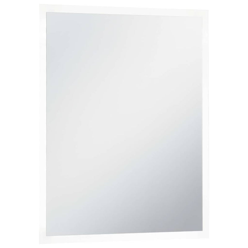 vidaXL LED-es fürdőszobai falitükör 50 x 60 cm