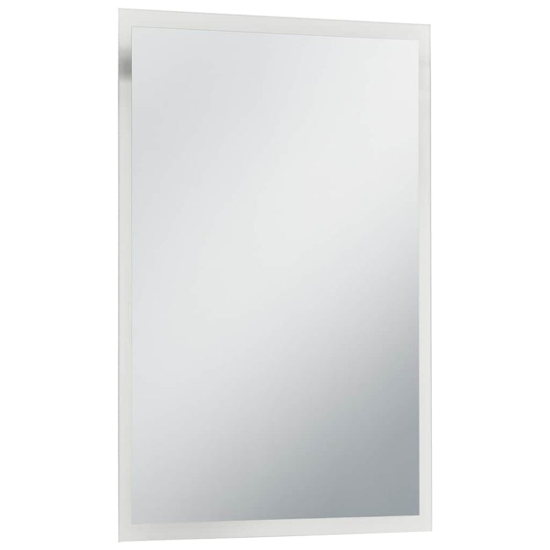 vidaXL LED-es fürdőszobai falitükör 60 x 100 cm
