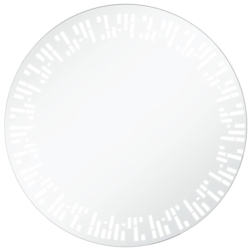 vidaXL LED-es fürdőszobai tükör 60 cm