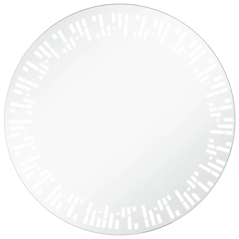 vidaXL LED-es fürdőszobai falitükör 70 cm