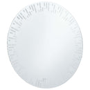 vidaXL LED-es fürdőszobai falitükör 70 cm