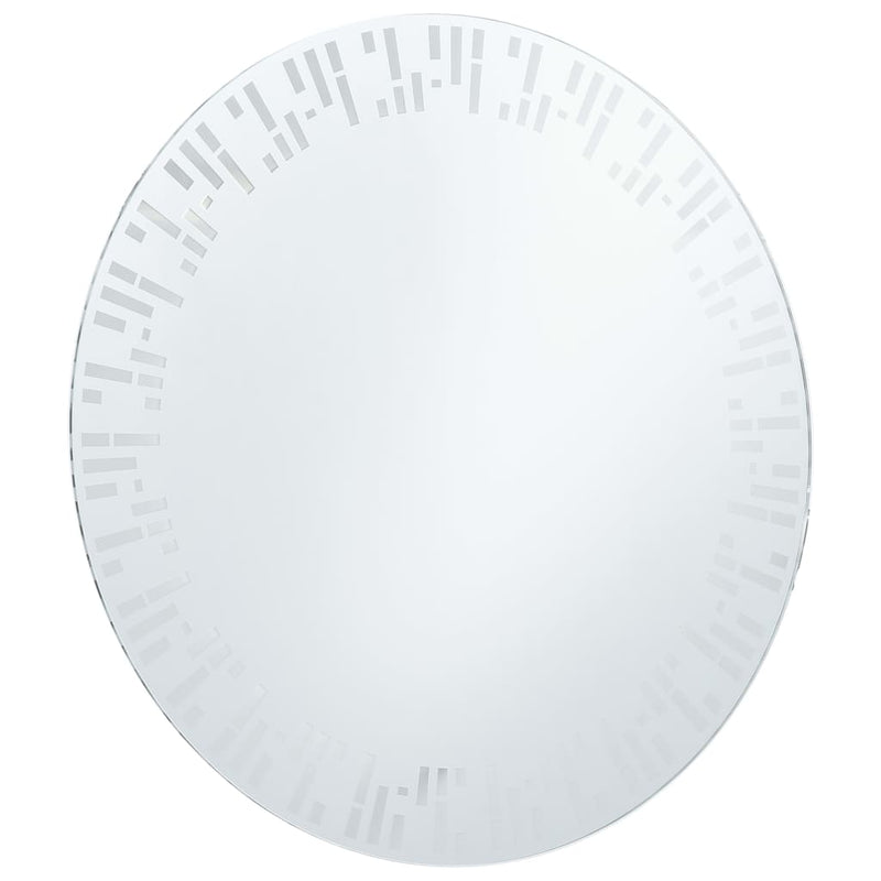 vidaXL LED-es fürdőszobai falitükör 70 cm