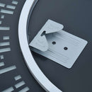 vidaXL LED-es fürdőszobai falitükör 70 cm