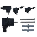 vidaXL LED-es fürdőszobai tükör 60 cm