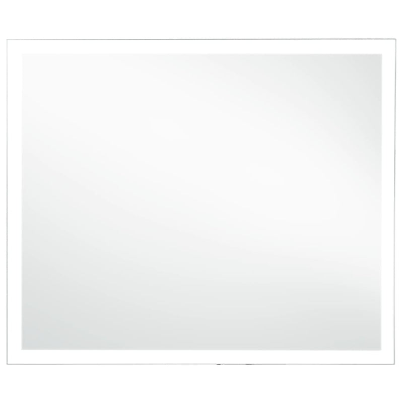 vidaXL LED-es fürdőszobai falitükör 60 x 50 cm