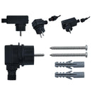 vidaXL LED-es fürdőszobai falitükör 60 x 50 cm