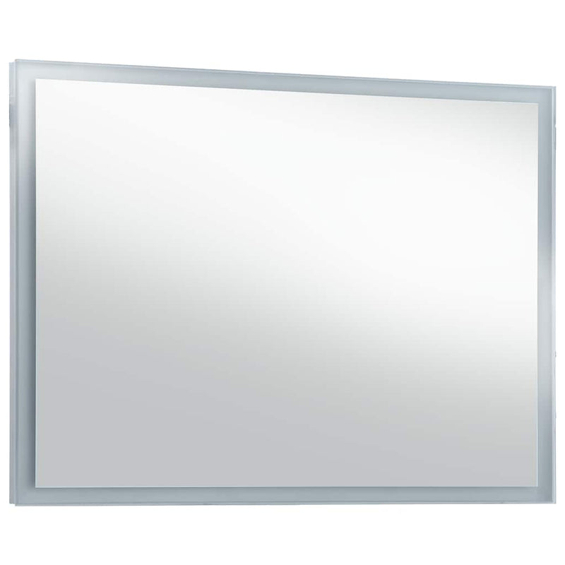 vidaXL LED-es fürdőszobai falitükör 100 x 60 cm