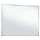 vidaXL LED-es fürdőszobai falitükör 100 x 60 cm