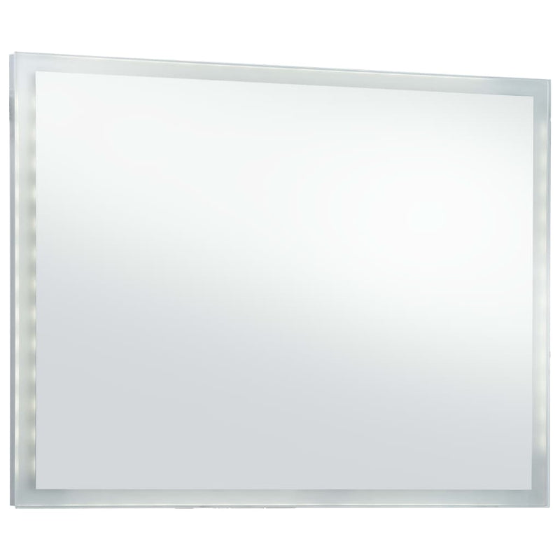 vidaXL LED-es fürdőszobai falitükör 100 x 60 cm