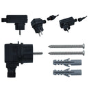 vidaXL LED-es fürdőszobai falitükör 100 x 60 cm