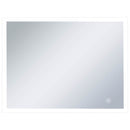 vidaXL LED-es fürdőszobai falitükör érintésérzékelővel 80 x 60 cm