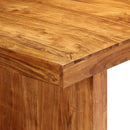 vidaXL tömör akácfa étkezőasztal 180 x 90 x 75 cm