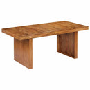 vidaXL tömör akácfa étkezőasztal 180 x 90 x 75 cm
