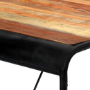 vidaXL tömör újrahasznosított fa étkezőasztal 180 x 90 x 76 cm
