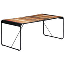 vidaXL tömör újrahasznosított fa étkezőasztal 180 x 90 x 76 cm