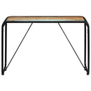 vidaXL tömör újrahasznosított fa étkezőasztal 118 x 60 x 76 cm