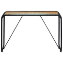 vidaXL tömör újrahasznosított fa étkezőasztal 118 x 60 x 76 cm