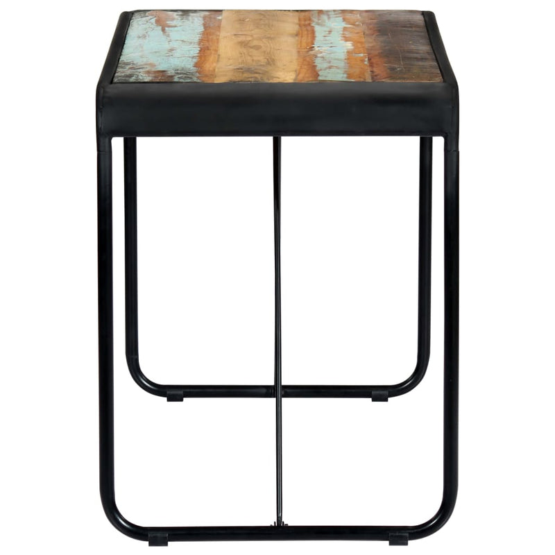 vidaXL tömör újrahasznosított fa étkezőasztal 118 x 60 x 76 cm