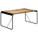 vidaXL tömör nyers mangófa étkezőasztal 180 x 90 x 76 cm