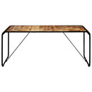 vidaXL tömör nyers mangófa étkezőasztal 180 x 90 x 76 cm