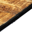 vidaXL tömör nyers mangófa étkezőasztal 180 x 90 x 76 cm