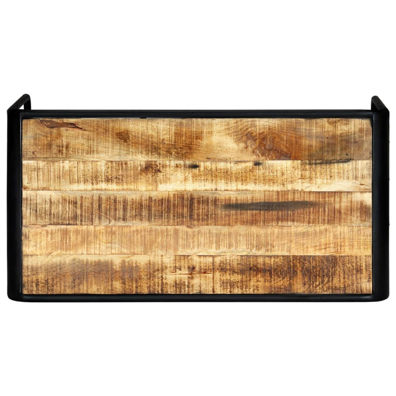vidaXL tömör mangófa étkezőasztal 118 x 60 x 76 cm