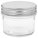 vidaXL 96 db 110 ml-es befőttesüveg ezüstszínű tetővel