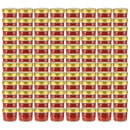 vidaXL 96 db 110 ml-es befőttesüveg aranyszínű tetővel