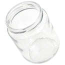 vidaXL 48 db 230 ml-es befőttesüveg piros tetővel