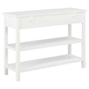 vidaXL fehér MDF tálalószekrény 110 x 35 x 80 cm