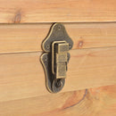 vidaXL MDF tárolóláda párnával 80 x 40 x 40 cm