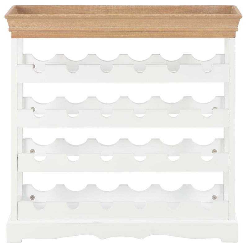vidaXL fehér MDF borszekrény 70 x 22,5 x 70,5 cm