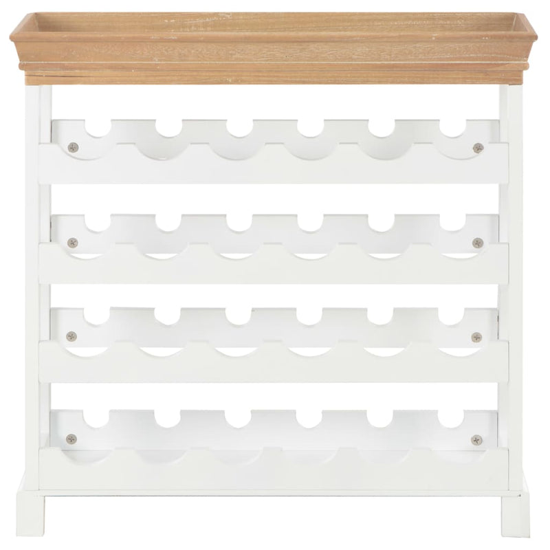 vidaXL fehér MDF borszekrény 70 x 22,5 x 70,5 cm