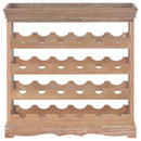 vidaXL barna MDF borszekrény 70 x 22,5 x 70,5 cm