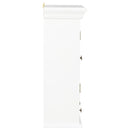 vidaXL fehér szerelt fa fali szekrény 49 x 22 x 59 cm