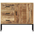 vidaXL tömör mangófa tálalószekrény 88 x 30 x 71 cm