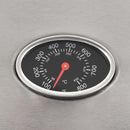 vidaXL ezüst rozsdamentes acél gáz grillező 6 főzőzónával