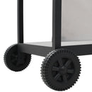 vidaXL ezüst rozsdamentes acél gáz grillező 6 főzőzónával