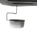 vidaXL ezüst rozsdamentes acél gáz grillező 6 főzőzónával