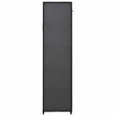 vidaXL szürke összecsukható szövet ruhásszekrény 110 x 45 x 175 cm