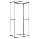 vidaXL szürke ruhásszekrény 75 x 50 x 160 cm