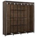 vidaXL barna ruhásszekrény 4 tárolórekesszel 175 x 45 x 170 cm