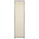 vidaXL krémszínű ruhásszekrény 4 tárolórekesszel 175 x 45 x 170 cm