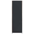 vidaXL fekete szövet ruhásszekrény 87 x 49 x 159 cm