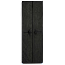 vidaXL fekete szövet cipősszekrény 60 x 30 x 166 cm