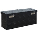 vidaXL fekete alumíniumdoboz 485 x 140 x 200 mm